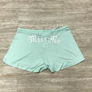 🎉HP🎉 Miss Me Drawstring Lounge Shorts
